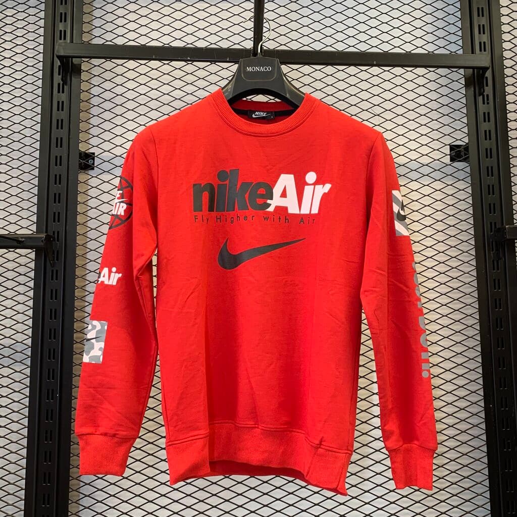 Nike Cotton Men's Blouse - Red (S)