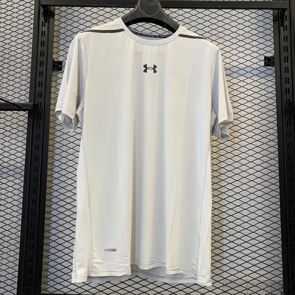 Under Armour Men's Activewear Top - Off White (2XL)