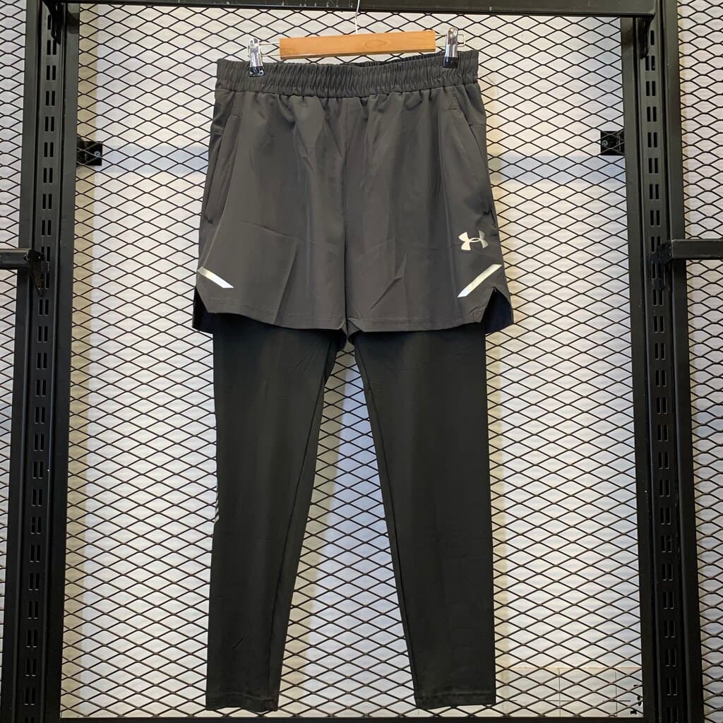 Under Armour Men's Athletic Shorts and Leggings - Gray (M)