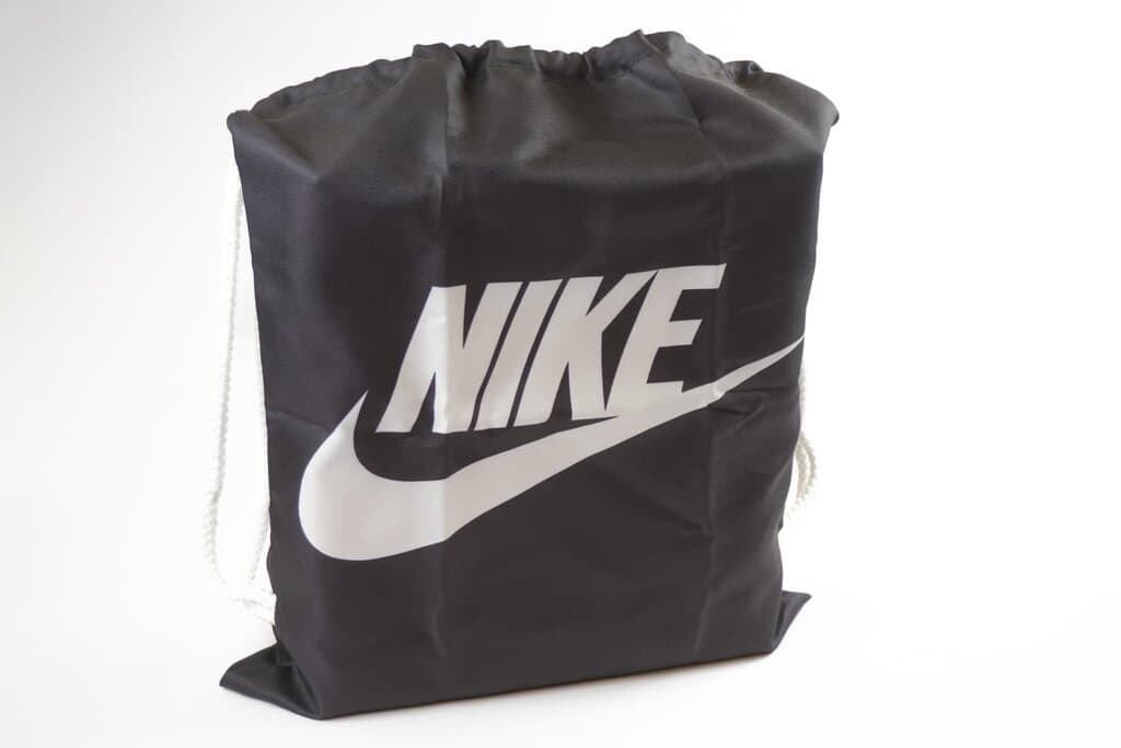 Nike Polyester Gym Bag - Black