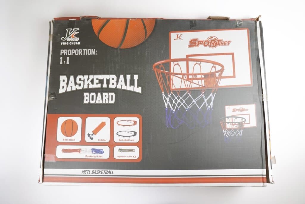 Wall Mounted Basketball Hoop Set