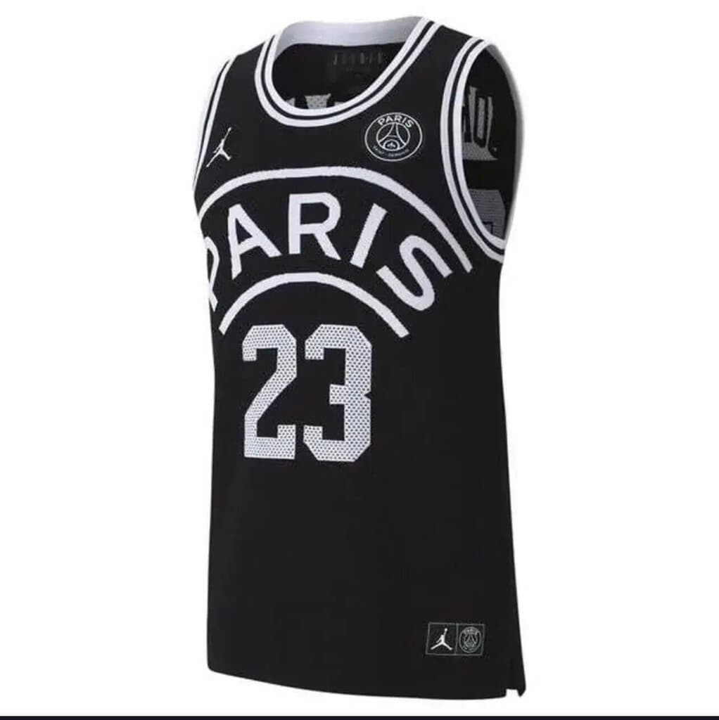 Paris Basketball Jersey - Black