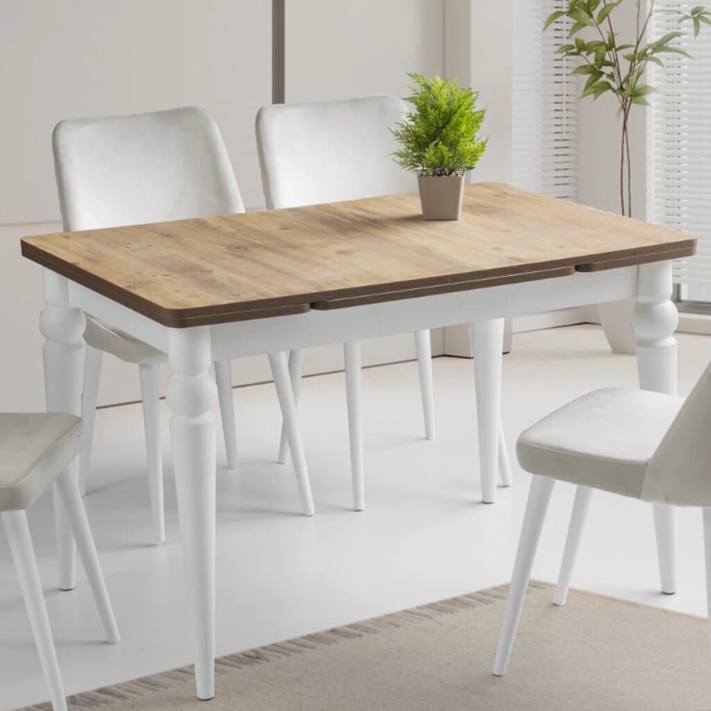 Mobilgen Arda Table 120*80+60 Cm