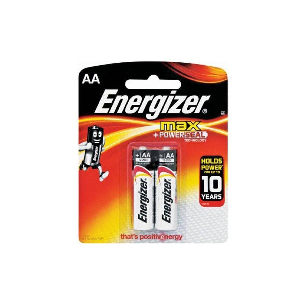 Energizer Max AA Alkaline Battery (Pack Of 2)