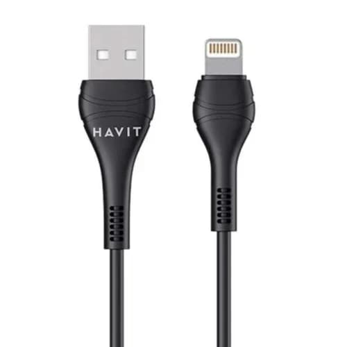 Havit CB706 Micro Alluminium Braided Cable 1m (Black)