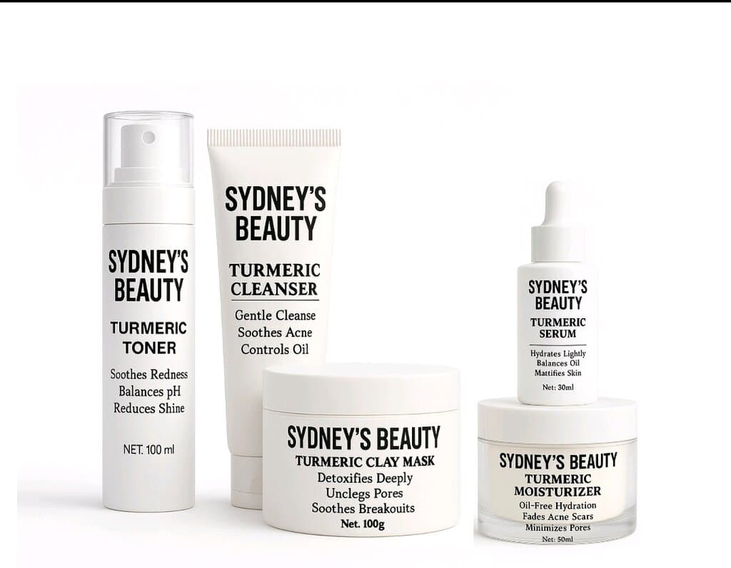 Sydney’s Beauty – Turmeric Skincare Set