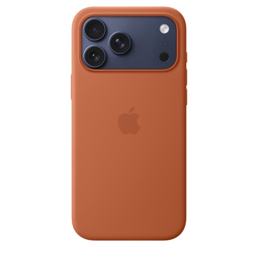 iPhone 17 Pro Max Silicone Case with MagSafe – Terra Cotta — photo 3