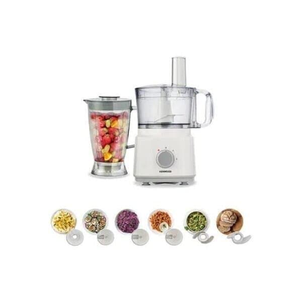 Kenwood Set El Beit Food Processor 750W 8 Attachments - FDP03.C0WH (White)