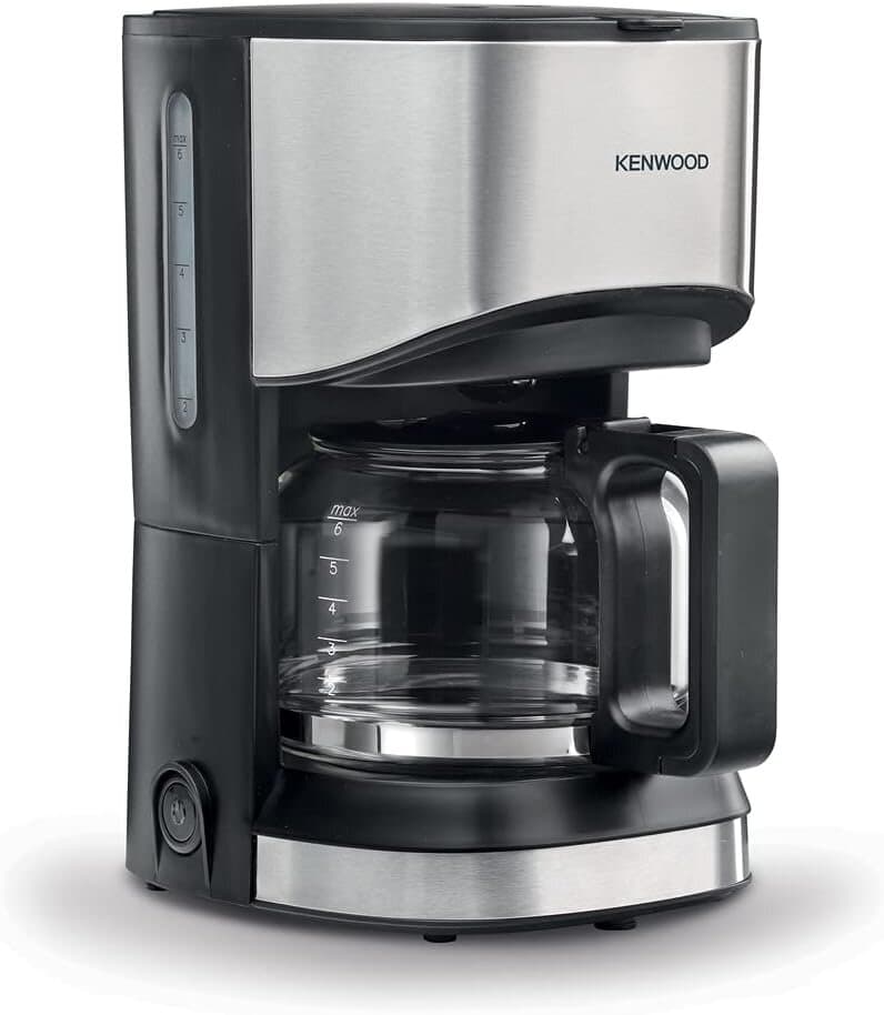 Kenwood Drip Coffee Maker 6 Cups 900W - CMM05.000BM (Silver/Black)