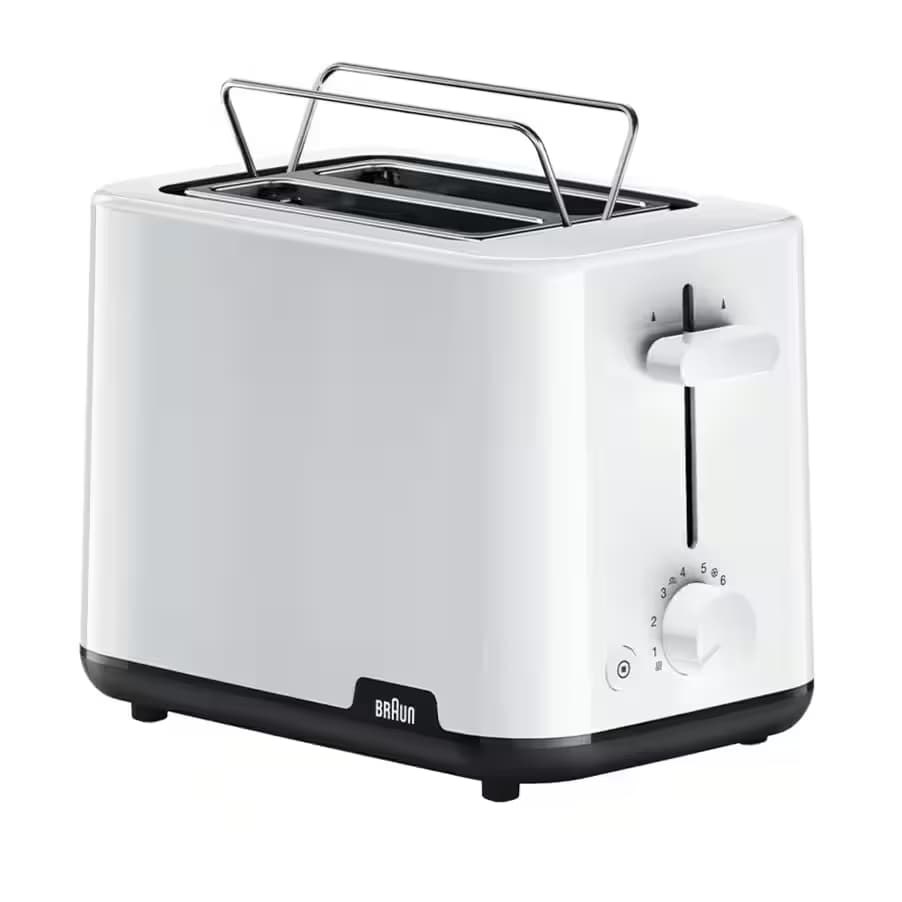 Braun Toaster - HT1010WH (White)