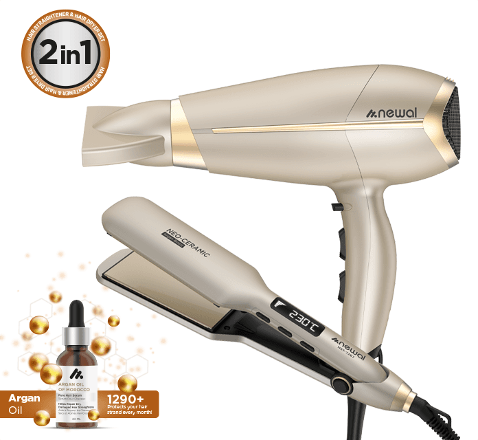 ئوتو و وشکەرەوەی قژ بڕاندی NEWAL