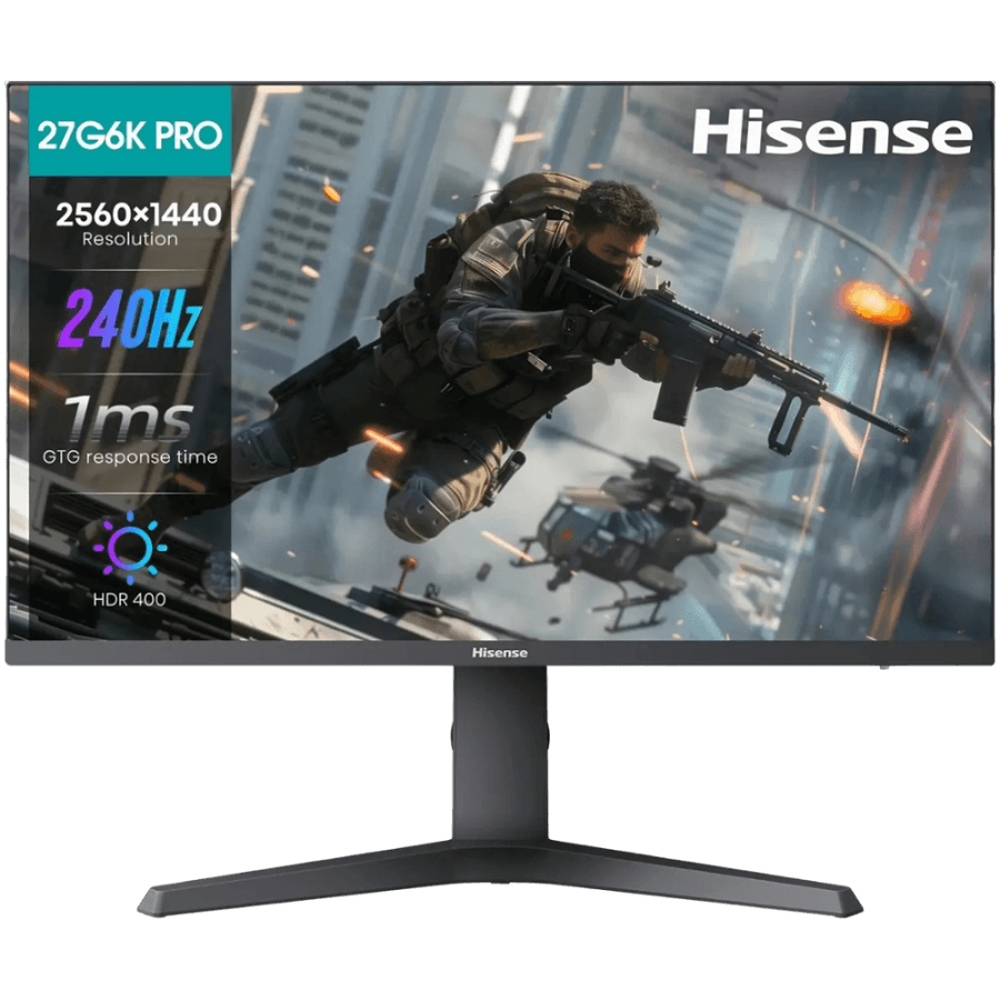 Hisense 27G6K-PRO 27" QHD 240Hz 1ms Gaming Monitor