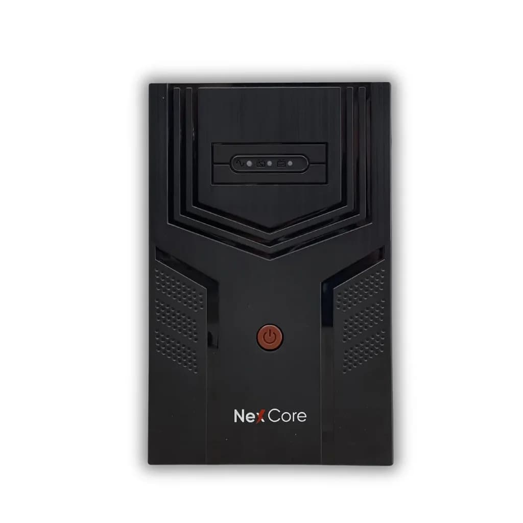 NEXCORE Offline UPS 1500VA / 900W - 2x12V Batteries