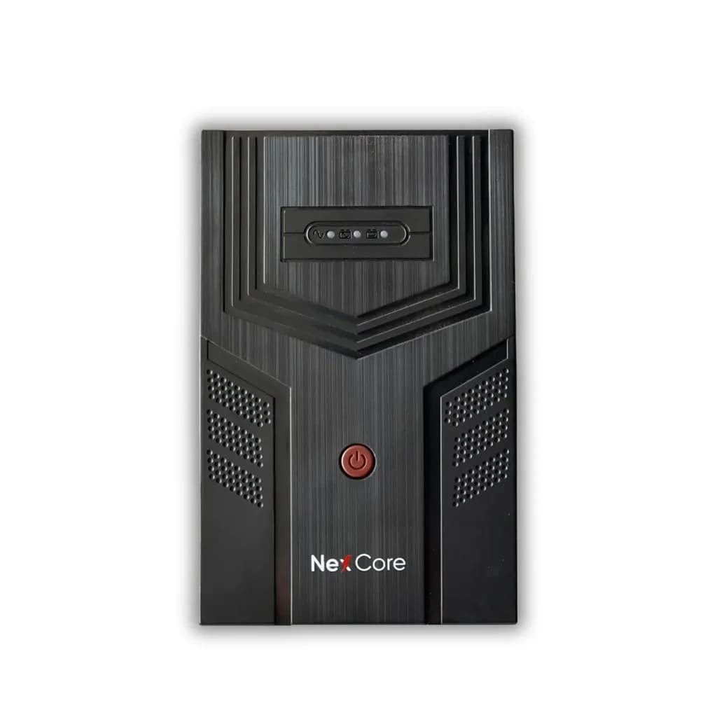 NEXCORE Offline UPS 600VA / 360W – 1x12V Battery
