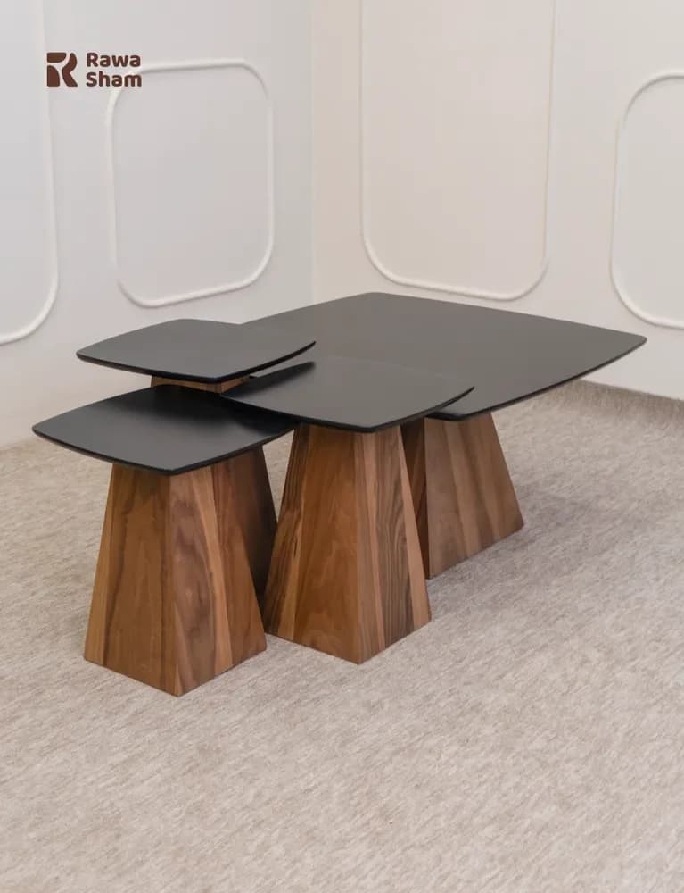 Gulldan 4pcs Nesting Table - Dark Gray