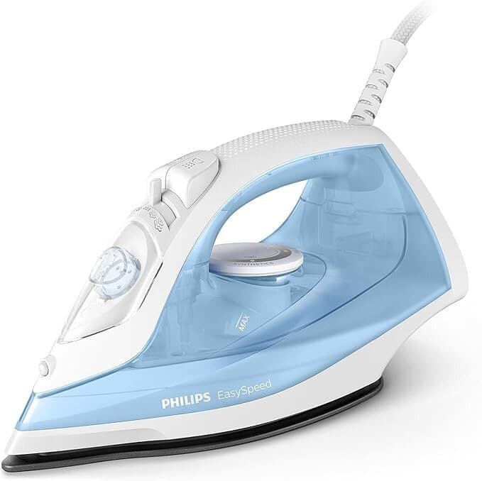 Philips EasySpeed Steam Iron - GC1740 (Blue+White)
