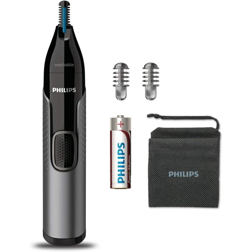 Philips Nose Trimmer S3000 - NT3650 (Black)