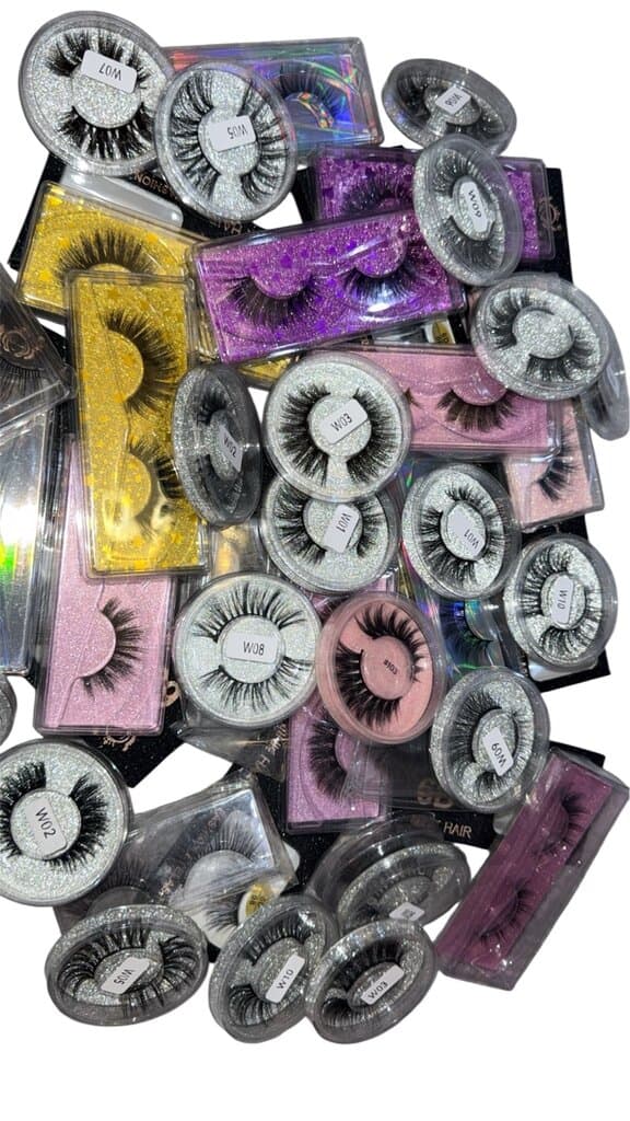10 Mixed Pairs of Premium False Eyelashes – Natural & Glamorous Styles