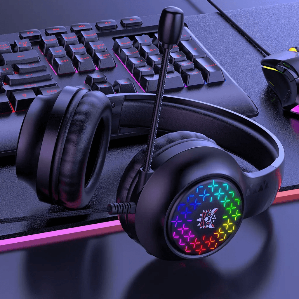 Onikuma X7 Pro Wired Gaming Headset RGB - Black — photo 2