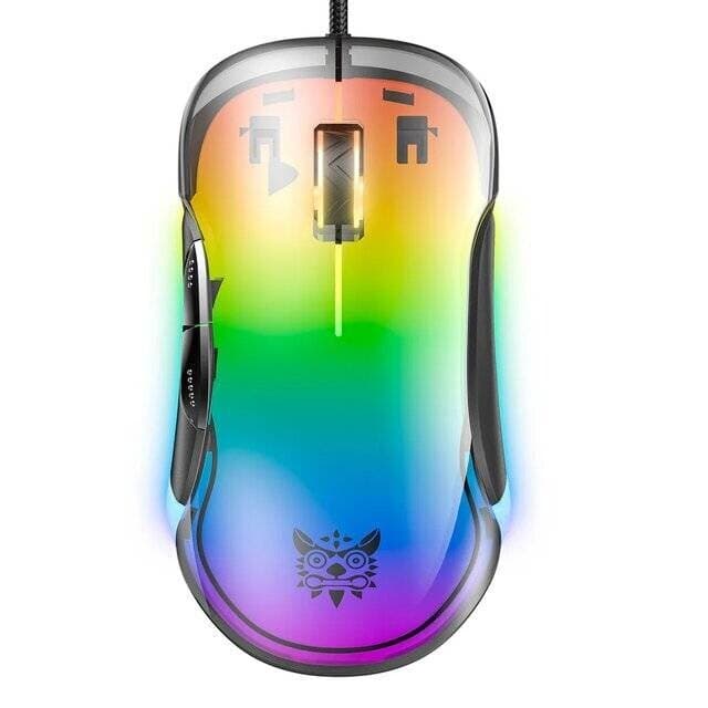 Onikuma CW925 Wired Gaming Mouse RGB - Black