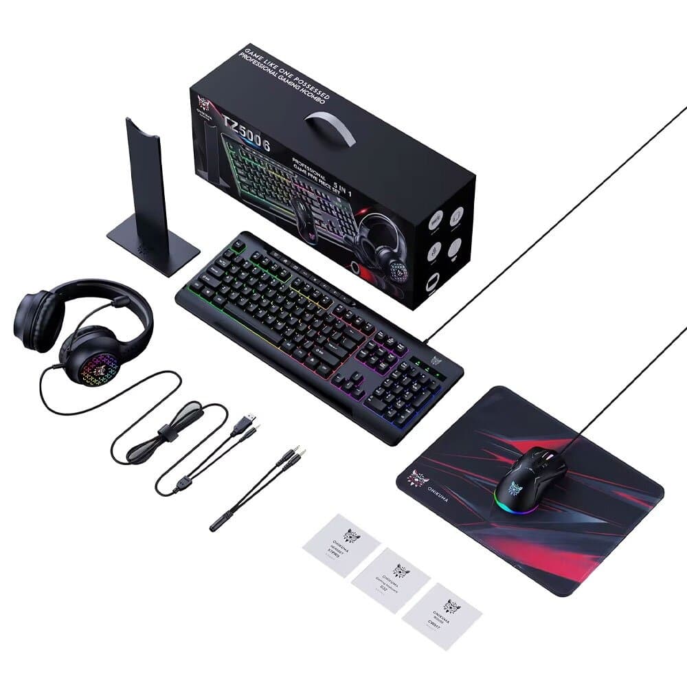 Onikuma TZ5006 5-in-1 Gaming Combo