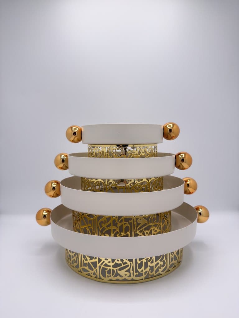 Serving Tray Set - White