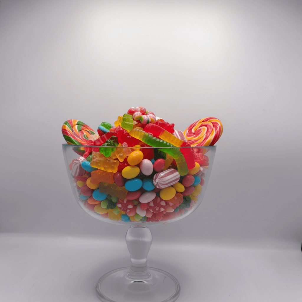 Glass Sweets Bowl (Clear)