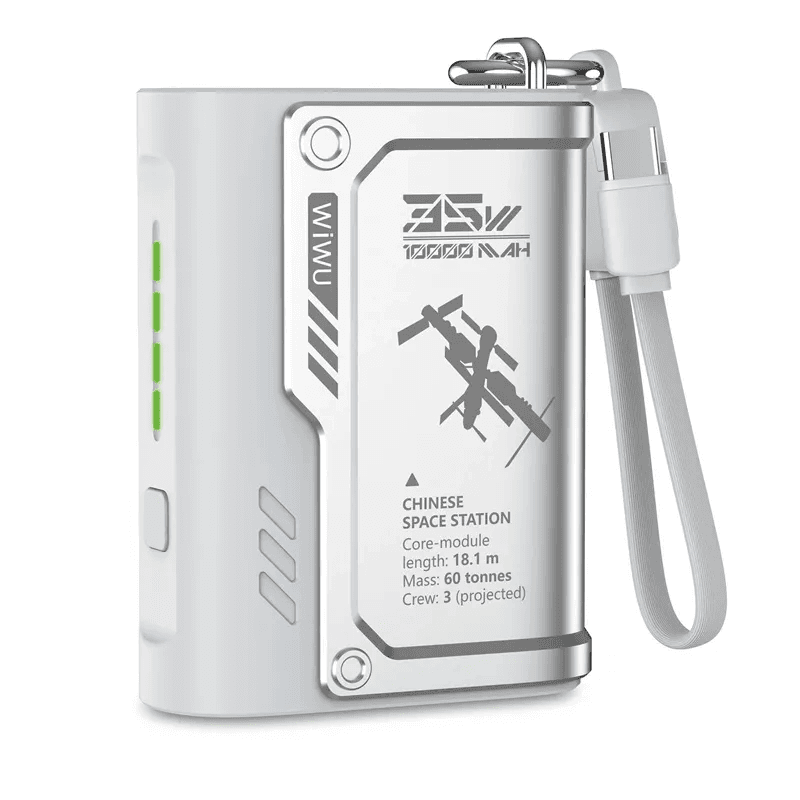 Wiwu Shield Series 10,000mAh Power Bank - WI-P026 (Gray)