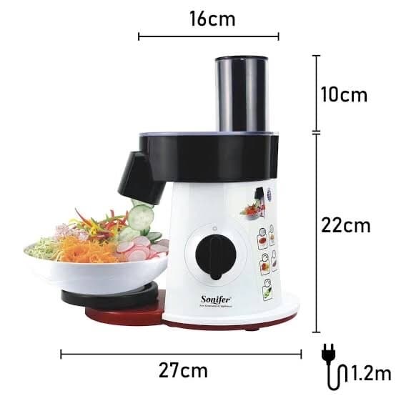 Sonifer 200W Electric Salad Maker - SF-5505 (White) 2