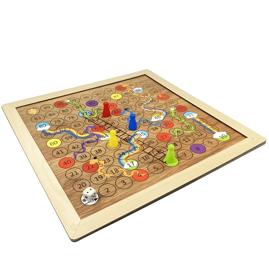 Dragon Ludo & Snakes And Ladders 2 In 1 Set