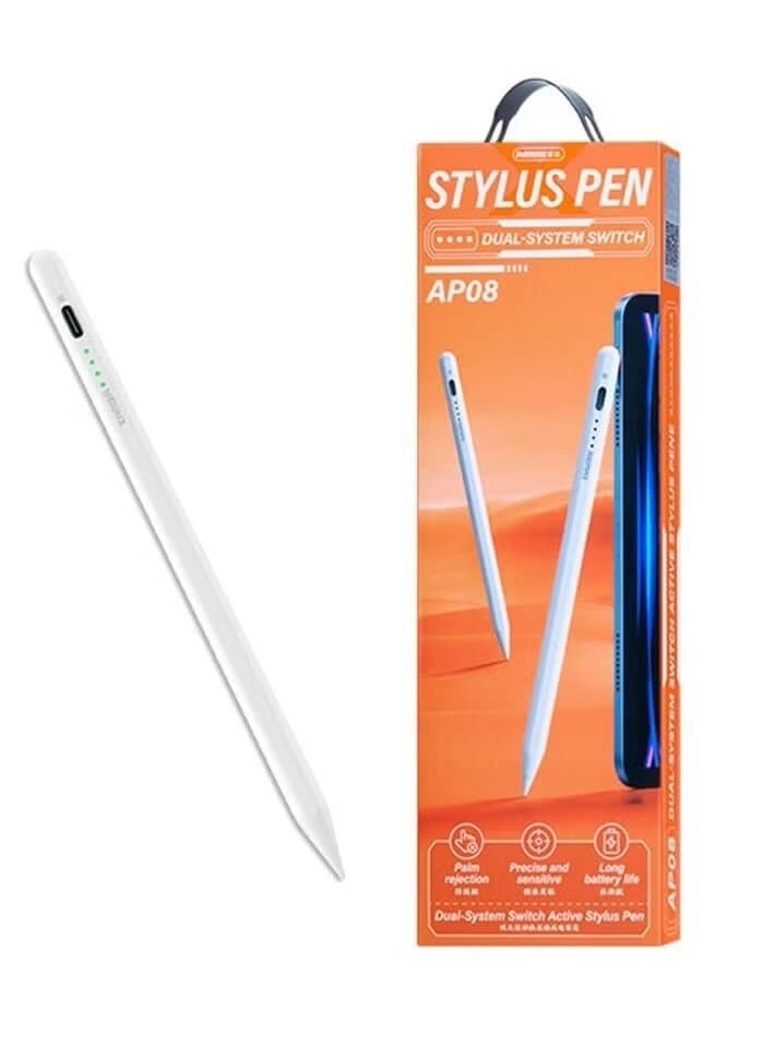 AP08 Dual-System Switch Active Stylus Pen – Precise Touch Screen Pen with Palm Rejection & Long Batt