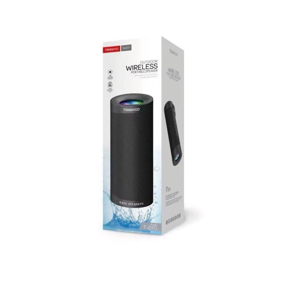 TRANYOO T-B10 Outdoor Wireless Portable Speaker with LED RGB Lighting