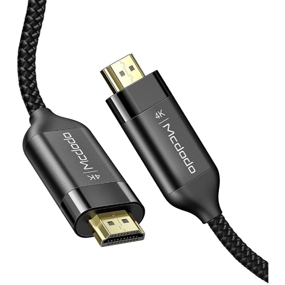 McDodo High Speed Braided Nylon HDMI 2.0 Cable HDR, HDCP 2.2 - 4K UHD 2160P