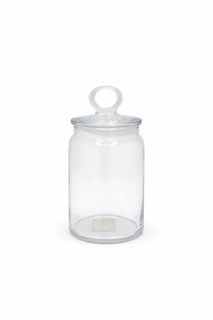 Glass Storage Jar - Clear (S)