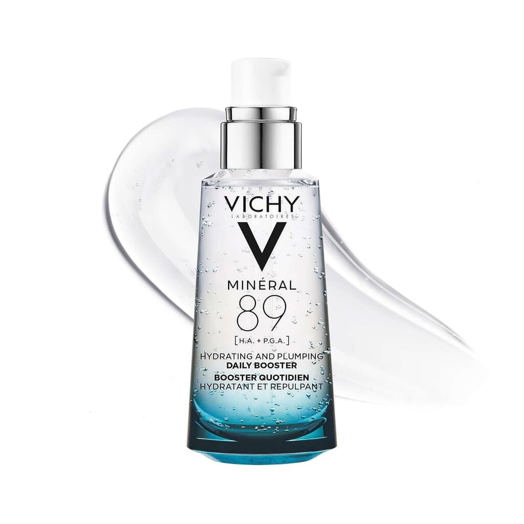 Vichy Mineral 89 Booster, Pure Hyaluronic Acid Serum for Face