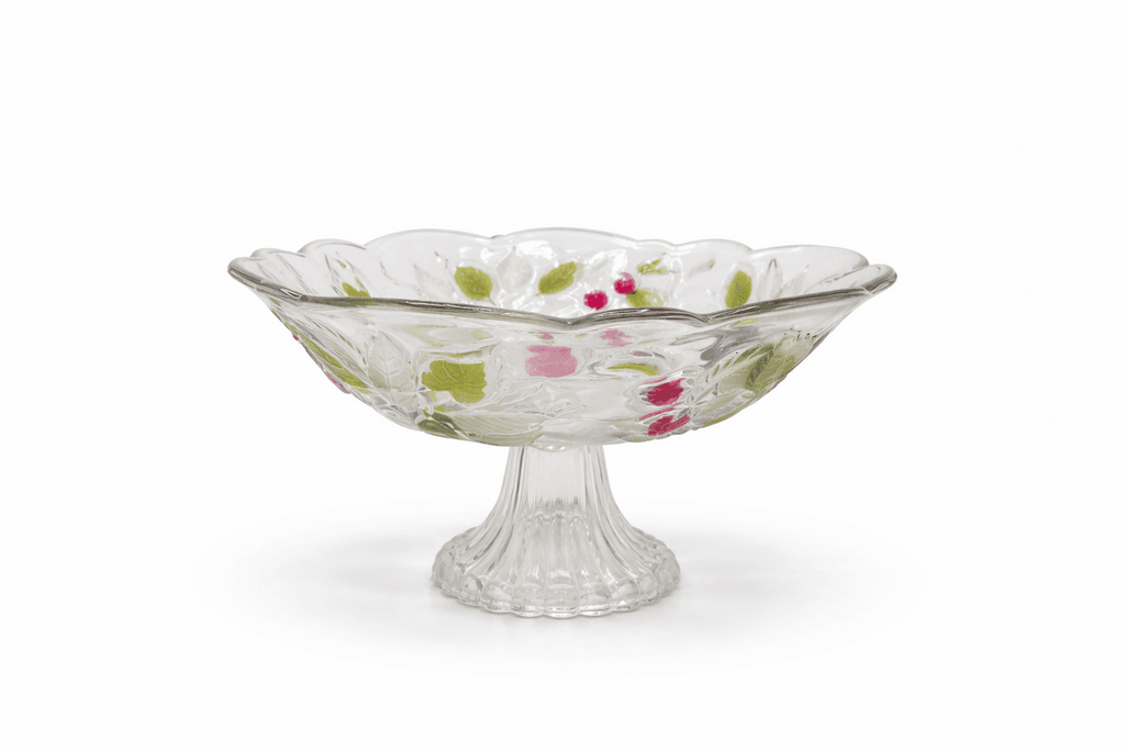 Glass Fruit Bowl - Clear (M)