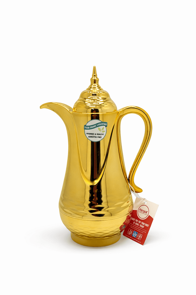 12-24 Hour Glass Hot & Cold Thermos - Gold