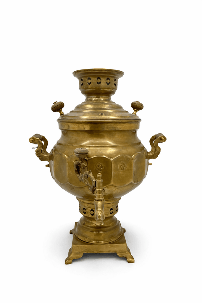 Traditional Brass Samovar - Copper