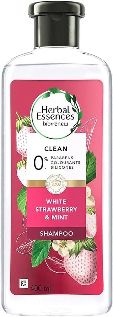 Herbal Essences Bio: Renew Clean Shampoo With White Strawberry And Sweet Mint (400ml)
