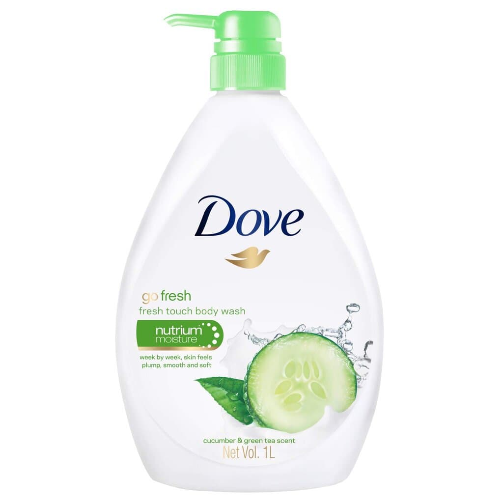 Dove Go Fresh Nourishing Body Wash Cucumber And Green (1L)
