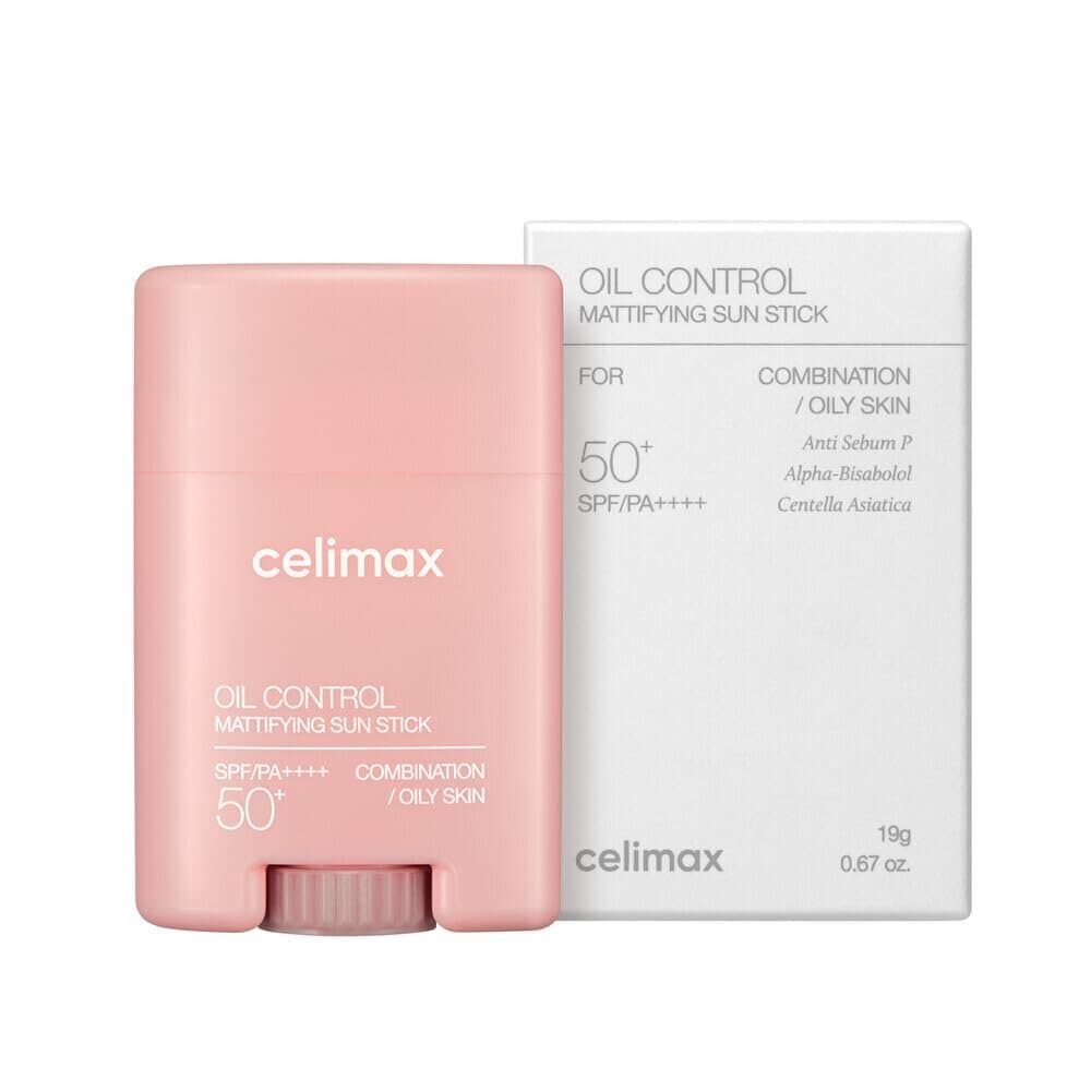 Celimax Oil Control Mattifying Sun Stick SPF50+ PA++++ Korean Sunscreen (19g)