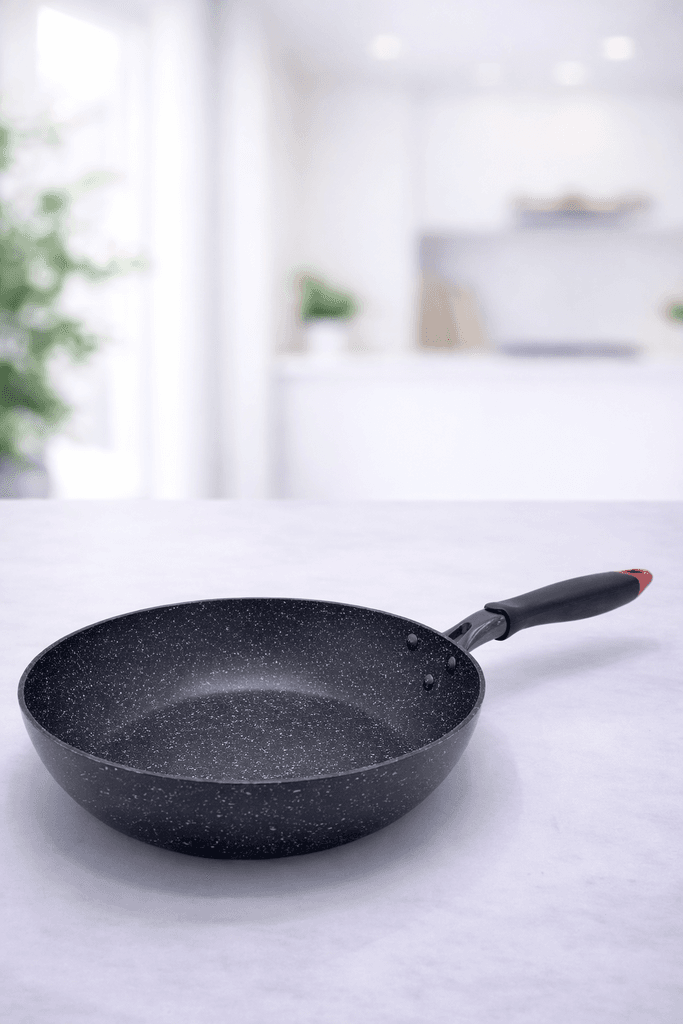 Royalford 26cm Granite Pan - Black
