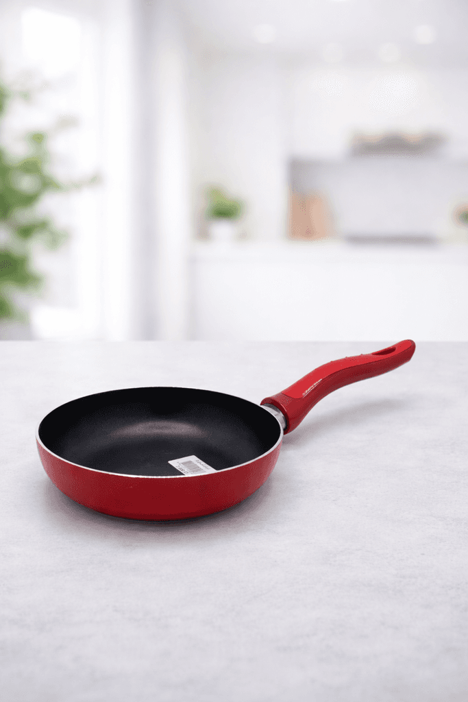 Almet Teflon Pan - Red