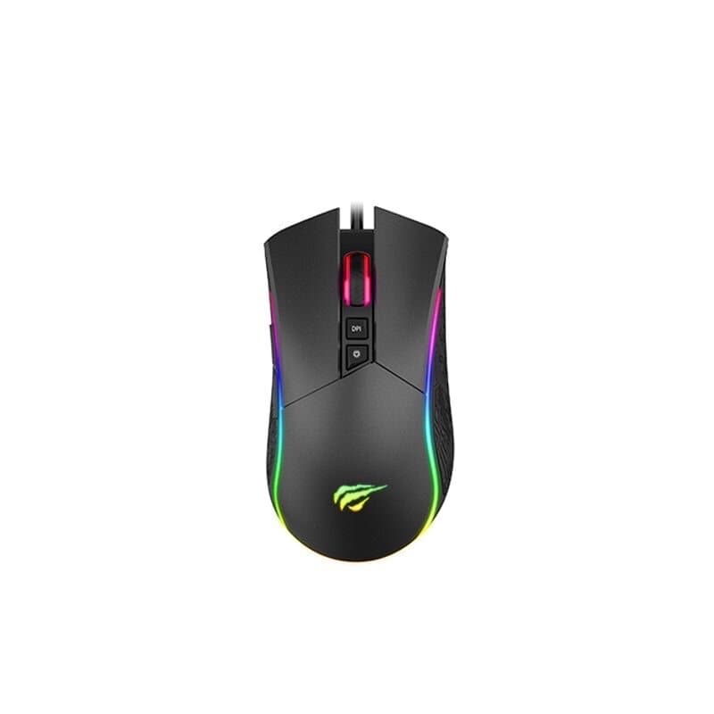 HAVIT Snipe Gamenote MS1001S V2 RGB Programming Gaming Mouse – Macro Support & High-Precision Sensor