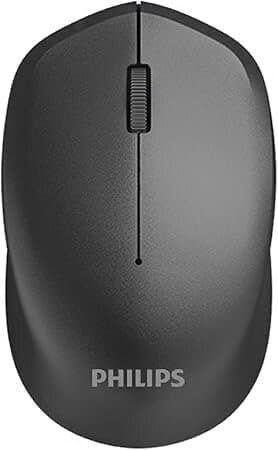 Philips M344 Anywhere Wireless Mouse – Portable Optical Mouse for Laptops & PC