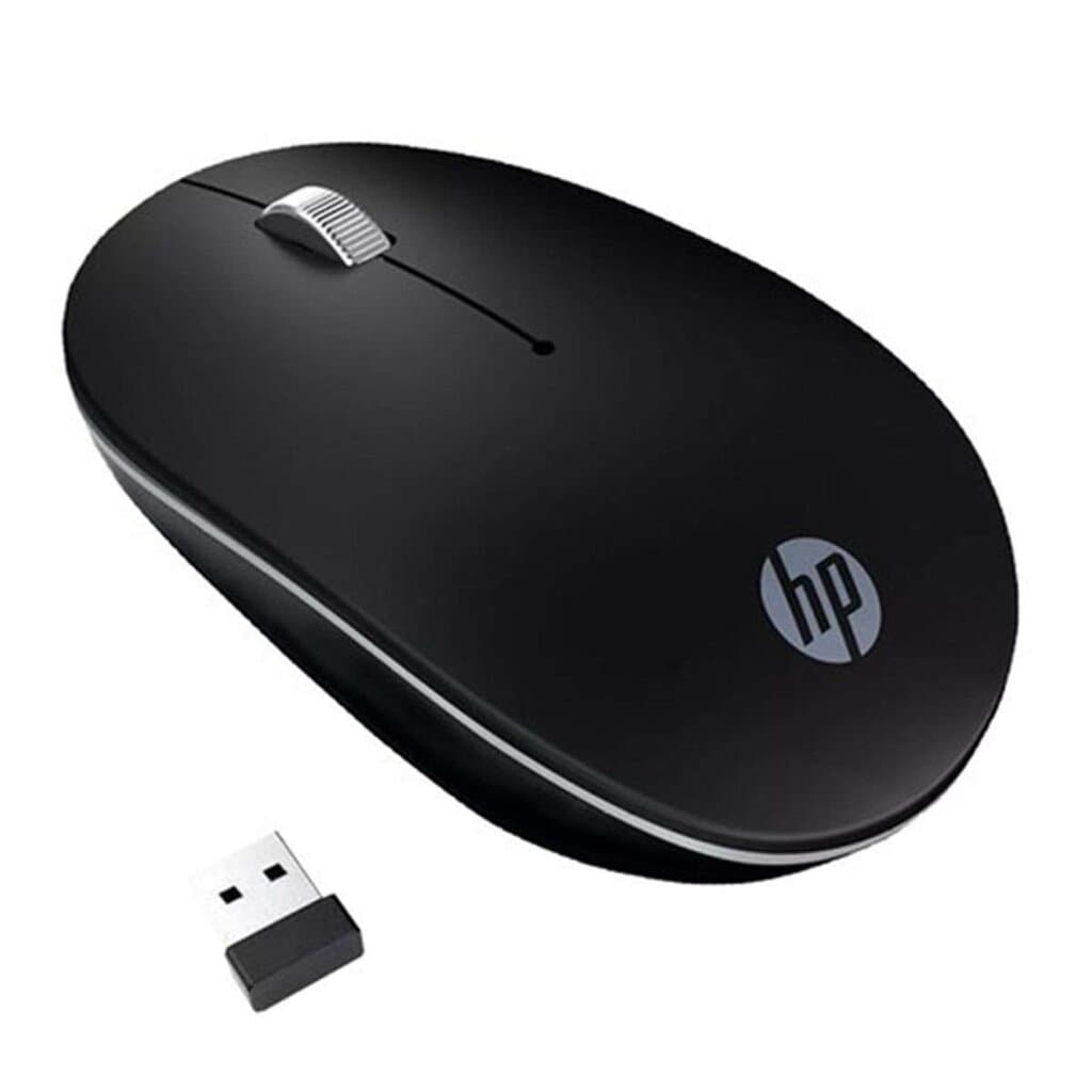 HP S1500 Wireless Mouse – Slim Silent Optical Mouse for Laptop & PC