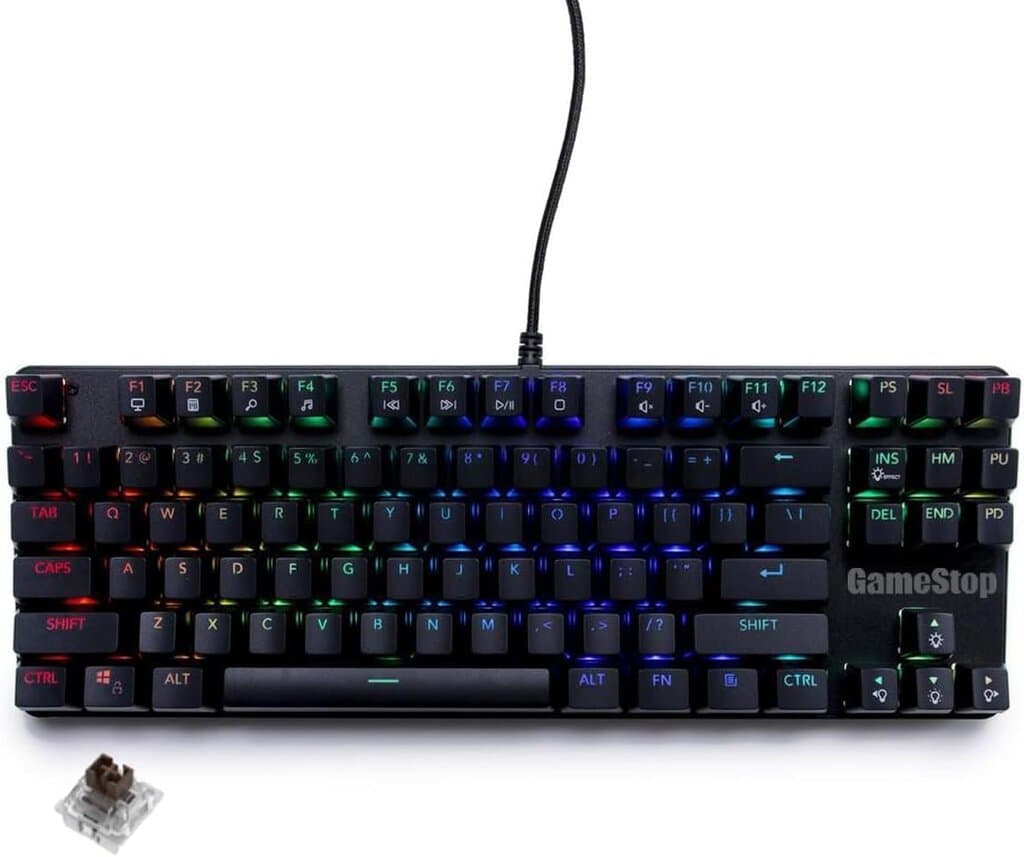 Gamestop GS200 RGB Mechanical Gaming Keyboard (Black)
