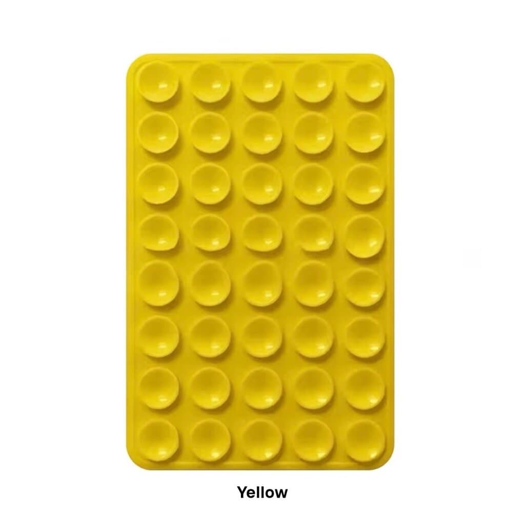 Universal Double-Sided Silicone Suction Phone Mount – Hands-Free Adhesive Mat