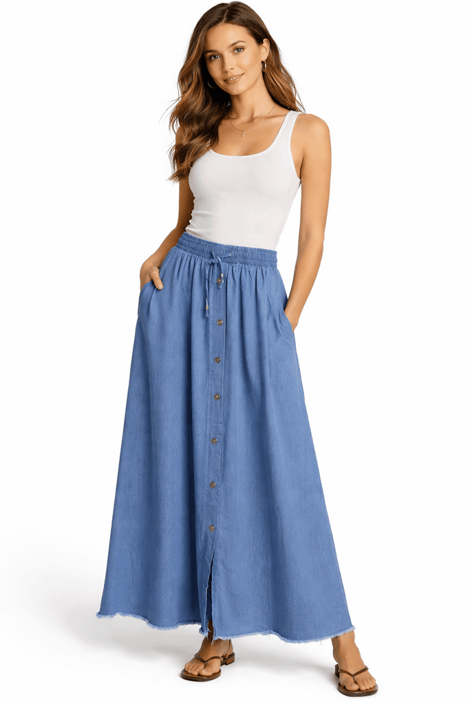 Cazibe Women's Skirt - Blue (S)