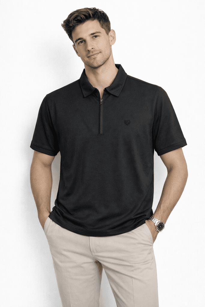 Roballi Men's Viscose T-Shirt - Black (S)